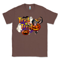 Chestnut Trick Or Treat Chimpanzee Classic Tee - LillyAllenDesigns