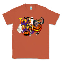 Copper Trick Or Treat Chimpanzee Classic Tee - LillyAllenDesigns