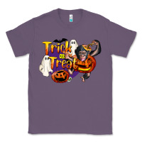 Lavender Trick Or Treat Chimpanzee Classic Tee - LillyAllenDesigns