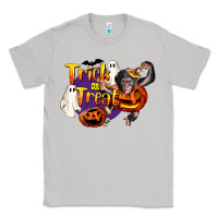 Moon Dust Trick Or Treat Chimpanzee Classic Tee - LillyAllenDesigns
