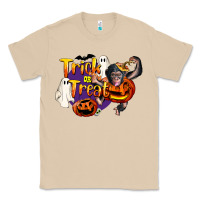 Mushroom Trick Or Treat Chimpanzee Classic Tee - LillyAllenDesigns