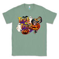 Sage Trick Or Treat Chimpanzee Classic Tee - LillyAllenDesigns