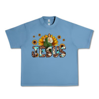 Pebble Blue jesus san judas Urban Heavy Tee - JahusDesignShop