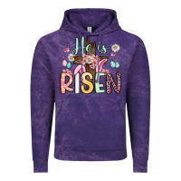 Cloud Purple he is risen Vintage Hoodie - Artiststas