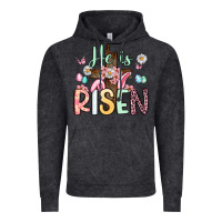 Vintage Black he is risen Vintage Hoodie - Artiststas