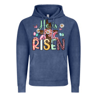 Vintage Denim he is risen Vintage Hoodie - Artiststas