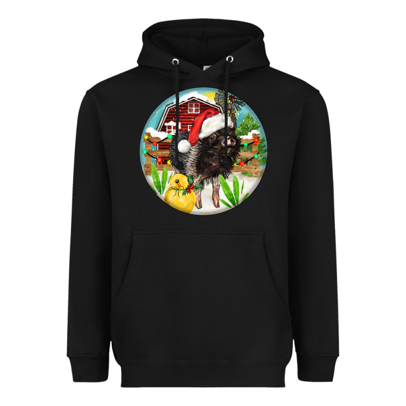 Baby Pig Heavyweight Hoodie by FaDigitalArtStudio | Teevron