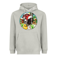 Moon Dust Baby pig Heavyweight Hoodie - FaDigitalArtStudio