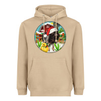 Mushroom Baby pig Heavyweight Hoodie - FaDigitalArtStudio