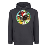 Smoke Baby pig Heavyweight Hoodie - FaDigitalArtStudio