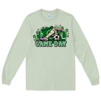 Matcha Game day Soccer Long Sleeve Tee - NancyCooperArtShop