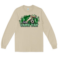 Mushroom Game day Soccer Long Sleeve Tee - NancyCooperArtShop