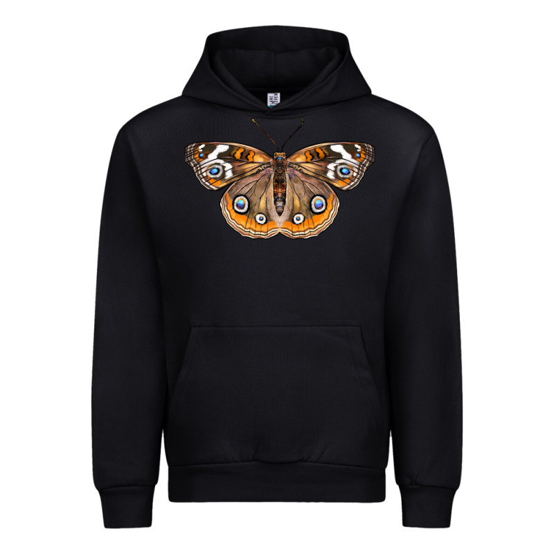 Common Buckeye Butterfly Urban Hoodie by LillyAllenDesigns | Teevron
