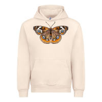 Sandshell Common Buckeye Butterfly Urban Hoodie - LillyAllenDesigns