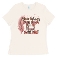 Bone your wings were ready but my heart was not Ladies Tee - MaliasSmallBusiness