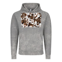 Cloud Rock cowhide leopard background Vintage Hoodie - RanaPortraitStore