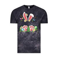 Cloud Black easter bunny name frame Vintage Tee - Artiststas