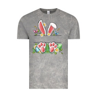 Cloud Rock easter bunny name frame Vintage Tee - Artiststas