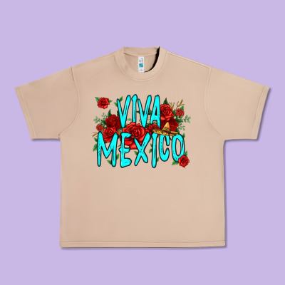 Viva Mexico Long Live Mexico Urban Heavy Tee Designed By Jasminsmagicworld