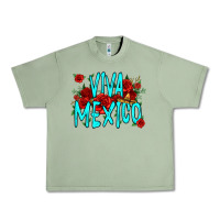 Oil Green viva mexico long live mexico Urban Heavy Tee - Jasminsmagicworld