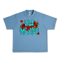 Pebble Blue viva mexico long live mexico Urban Heavy Tee - Jasminsmagicworld
