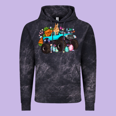 Monster Truck Easter Vintage Hoodie Designed By Artiststas