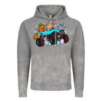 Cloud Rock monster truck easter Vintage Hoodie - Artiststas