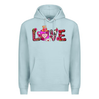 Blue Mist Love Coffee Mug Valentines Day Premium Hoodie - FaDigitalArtStudio