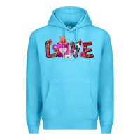 Ocean Blue Love Coffee Mug Valentines Day Premium Hoodie - FaDigitalArtStudio