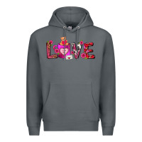 Rock Love Coffee Mug Valentines Day Premium Hoodie - FaDigitalArtStudio