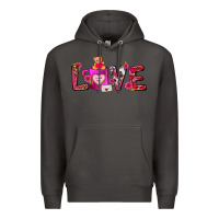 Smoke Love Coffee Mug Valentines Day Premium Hoodie - FaDigitalArtStudio