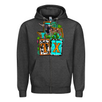 Charcoal Heather tx texas Zipper Hoodie - OliviaCreatesArt