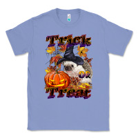 Colony Blue Halloween Hedgehog Trick Or Treat Classic Tee - LillyAllenDesigns