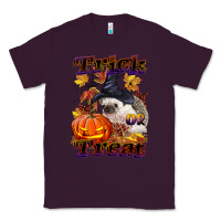 Plum Halloween Hedgehog Trick Or Treat Classic Tee - LillyAllenDesigns