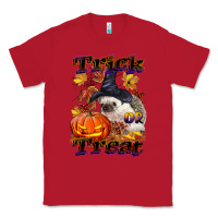 Red Halloween Hedgehog Trick Or Treat Classic Tee - LillyAllenDesigns