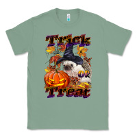 Sage Halloween Hedgehog Trick Or Treat Classic Tee - LillyAllenDesigns