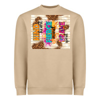 Mushroom kind heart fierce mind brave spirit Heavyweight Sweatshirt - TumblerDesignByShophia