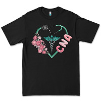 Black cna heart Premium Tee - MaliasSmallBusiness