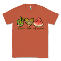 Copper peace love watermelon Classic Tee - JahusDesignShop