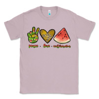 Lilac peace love watermelon Classic Tee - JahusDesignShop