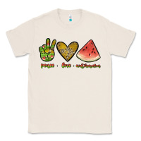 Natural peace love watermelon Classic Tee - JahusDesignShop