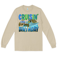 Mushroom cruisin' for my birthday Long Sleeve Tee - texasbilliewilder