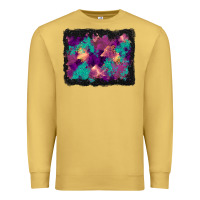 Antique Gold halloween trees and turquoise glitter background Premium Sweatshirt - BundleAndBundleShop