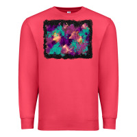 Cardinal halloween trees and turquoise glitter background Premium Sweatshirt - BundleAndBundleShop