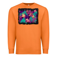 Carrot halloween trees and turquoise glitter background Premium Sweatshirt - BundleAndBundleShop