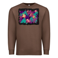 Chestnut halloween trees and turquoise glitter background Premium Sweatshirt - BundleAndBundleShop