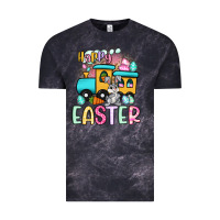 Cloud Black happy easter train Vintage Tee - Artiststas