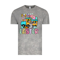 Cloud Rock happy easter train Vintage Tee - Artiststas