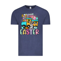 Vintage Denim happy easter train Vintage Tee - Artiststas