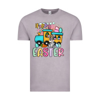Vintage Zinc happy easter train Vintage Tee - Artiststas